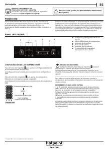 Manual de uso Hotpoint-Ariston HAC20 T322 Frigorífico combinado