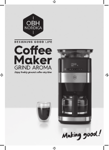 Brugsanvisning OBH Nordica OP8328S0 Grind Aroma Kaffemaskine