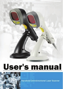 Handleiding ZEBEX Z-3060 Barcode scanner