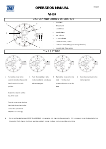 Manuale TMI VH67 Orologio da polso