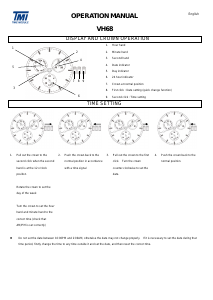 Manuale TMI VH68 Orologio da polso