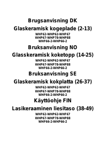 Käyttöohje Witt WHP78 Keittotaso