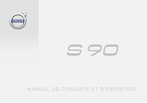Mode d’emploi Volvo S90 (2017)