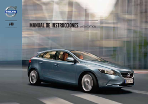 Manual de uso Volvo V40 (2013)