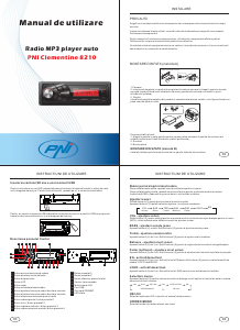 Manual PNI Clementine 8210 Player auto