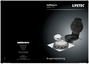 Brugsanvisning Lifetec MC 13411 Vaffeljern