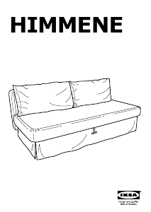 Priročnik IKEA HIMMENE Dnevna postelja