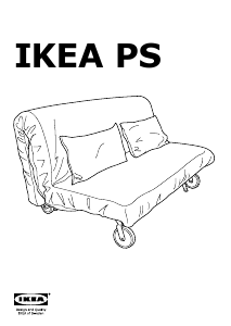 Priručnik IKEA PS Sofa na rasklapanje