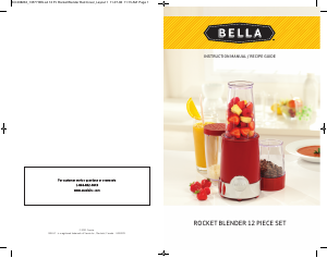 Manual Bella 13577 Blender