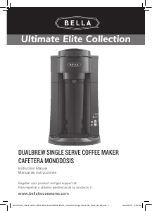 Manual Bella 14815 Coffee Machine