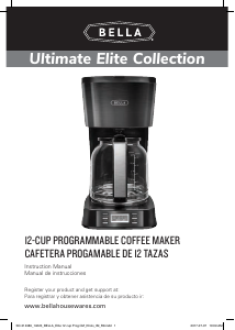 Manual Bella 14623 Coffee Machine