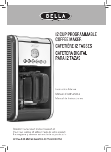 Manual Bella 14161 Coffee Machine