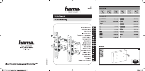 Handleiding Hama 00108715 Muurbeugel