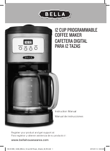 Manual Bella 14438 Coffee Machine