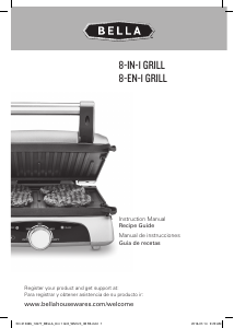 Manual Bella 14577 Contact Grill