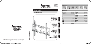 Manual Hama 00116224 Wall Mount