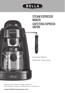 Manual Bella 13683 Espresso Machine
