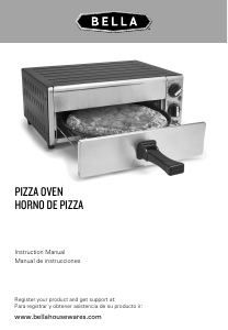 Manual de uso Bella 14625 Horno para pizza