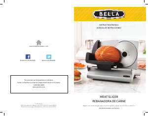 Manual de uso Bella 13753 Cortafiambres