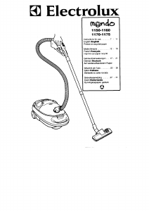 Handleiding Electrolux Z1150E Mondo Stofzuiger