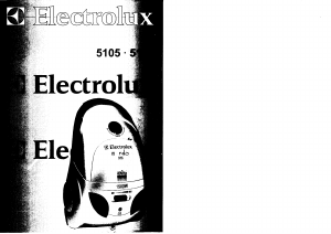 Manual Electrolux Z5115 Vacuum Cleaner