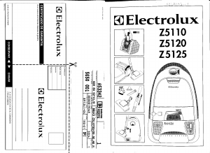 Manual Electrolux Z5125 Aspirador
