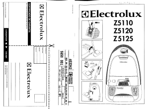 Brugsanvisning Electrolux Z5128 Støvsuger