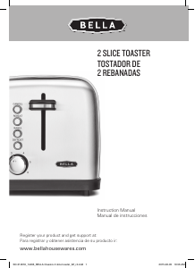 Manual Bella 14466 Toaster