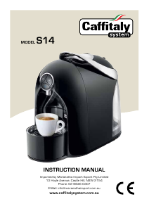 Bruksanvisning Caffitaly S14 Espressomaskin