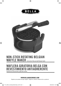 Manual Bella 17174 Waffle Maker