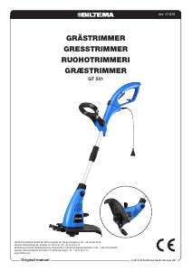 Käyttöohje Biltema GT 501 Nurmikon reunaleikkuri