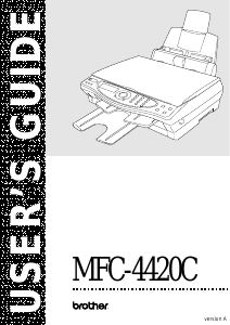 Bedienungsanleitung Brother MFC-4420C Multifunktionsdrucker