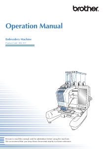 Manual Brother PR655 Sewing Machine