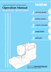 Manual Brother SE-350 Sewing Machine