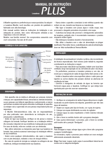 Manual Mueller Plus Máquina de lavar roupa