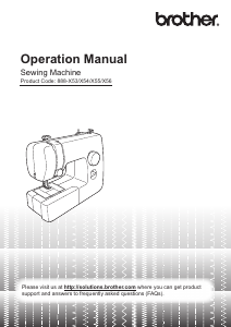 Manual Brother X17 Sewing Machine