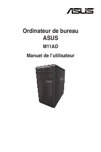 Mode d’emploi Asus M11AD Ordinateur de bureau