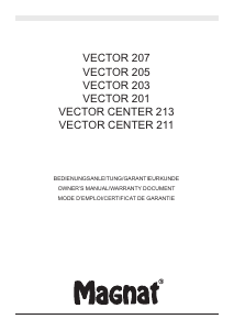 Mode d’emploi Magnat Vector 203 Haut-parleur