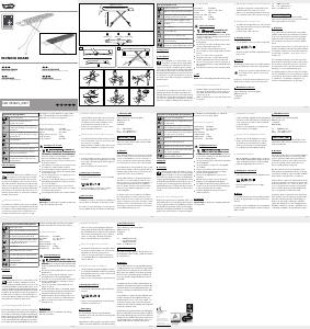 Handleiding AquaPur IAN 353405 Strijkplank