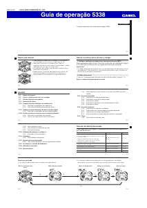 Manual Casio Baby-G BA-110-1AER Relógio de pulso