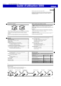 Mode d’emploi Casio Baby-G BGA-255-1AER Montre