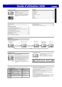 Mode d’emploi Casio Baby-G BGD-525F-6ER Montre