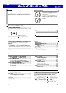 Mode d’emploi Casio Baby-G MSG-S200G-4AER Montre