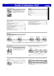 Mode d’emploi Casio Collection A500WEA-1EF Montre