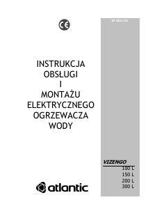 Instrukcja Atlantic Vizengo 100L Bojler