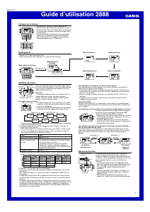 Mode d’emploi Casio Collection DBC-32-1AES Montre