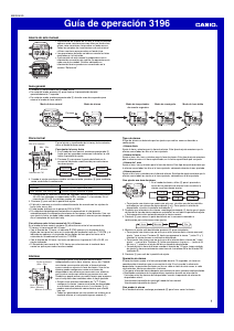Manual de uso Casio Collection F-201WA-1AEF Reloj de pulsera