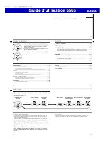 Mode d’emploi Casio Collection HDC-700-1AVEF Montre