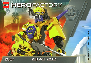 Manual Lego set 2067 Hero Factory Evo 2.0