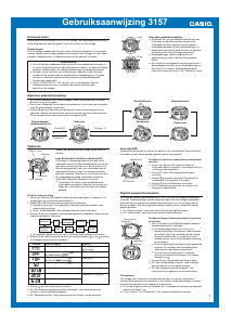 Handleiding Casio Collection SGW-100-1VEF Horloge